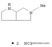 Molecular Structure of 1197193-15-9 (Pyrrolo[3,4-b]pyrrole, octahydro-5-methyl-, hydrochloride (1:2))
